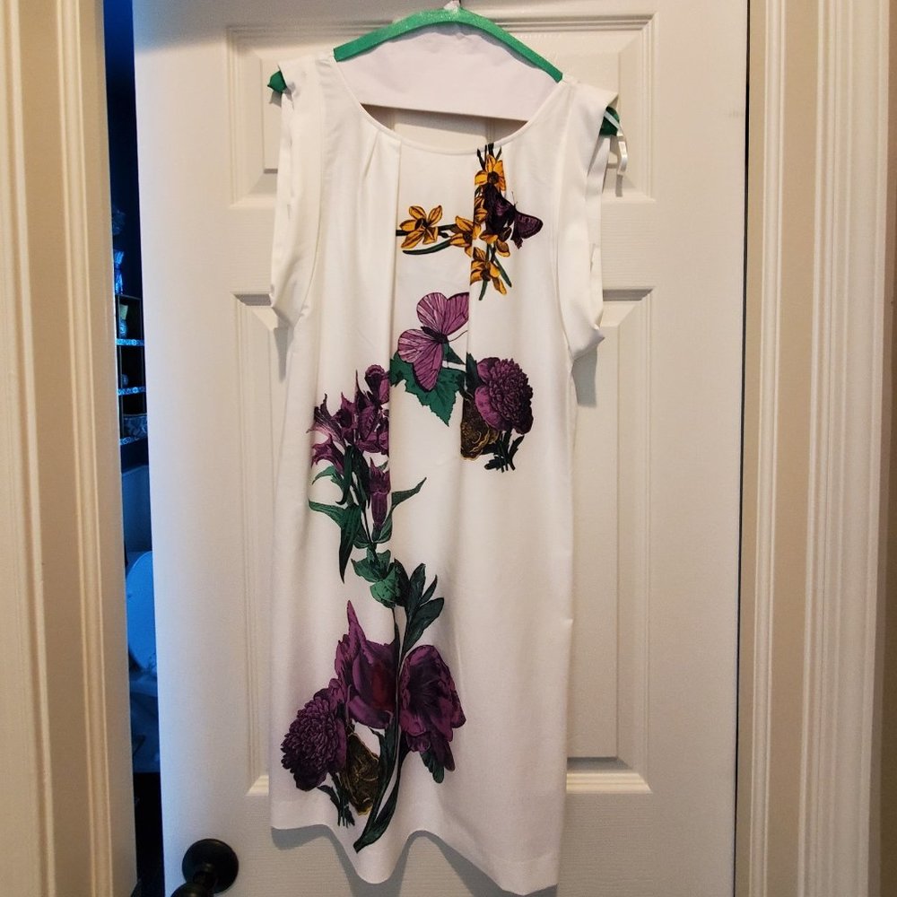 New York & Co XS Floral Sleeveless Shift Dress NWT